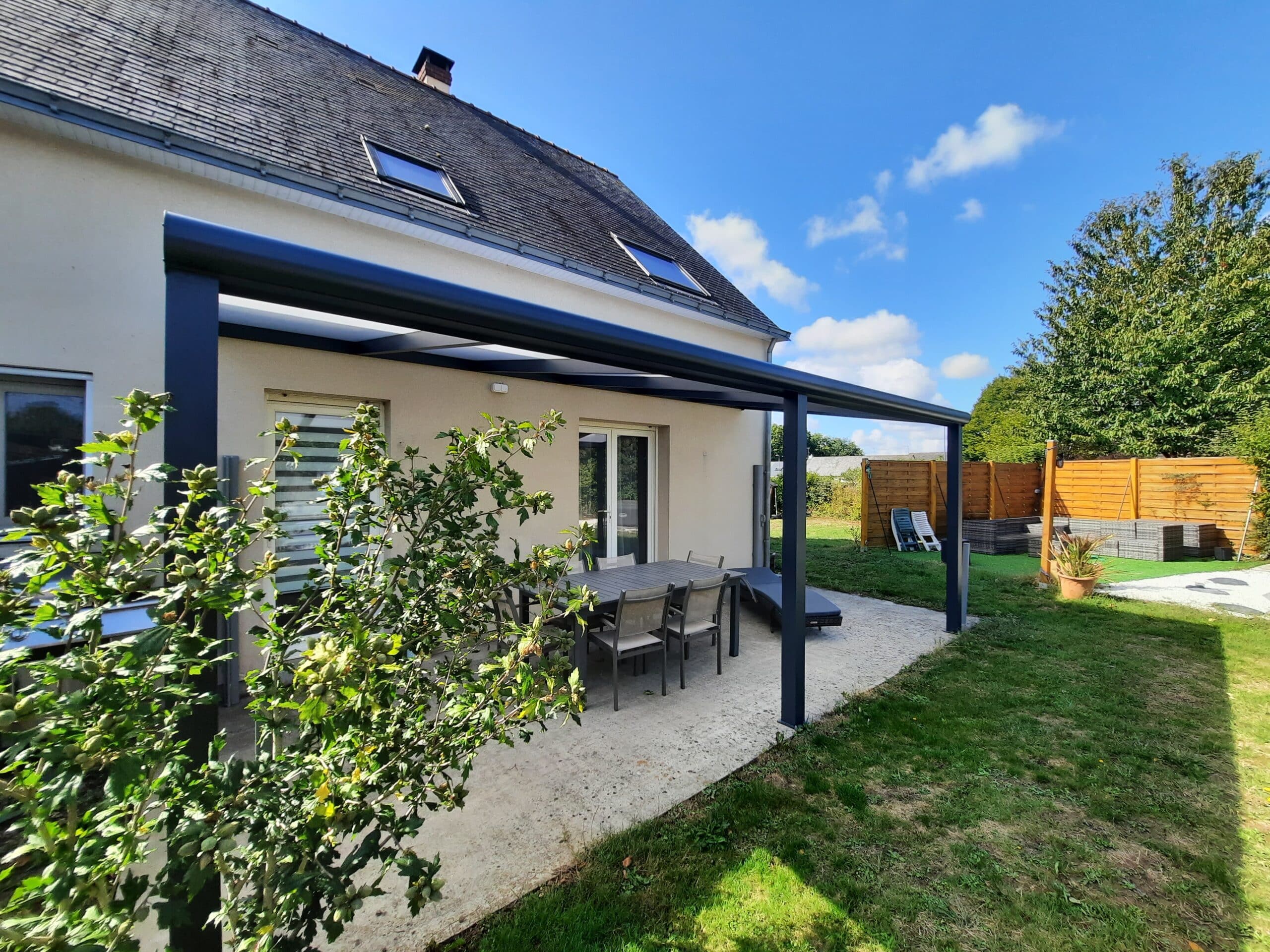 Pergola aluminium à la Pouëze